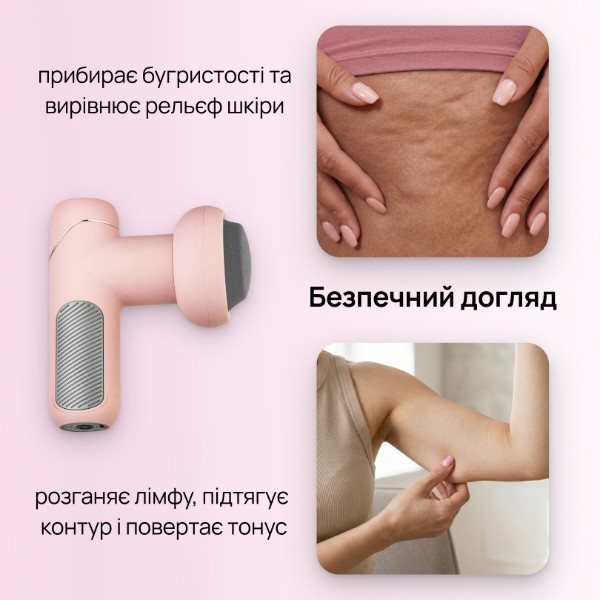 Фото - Масажер для тіла KS 5в1 KS-BM03 Pink